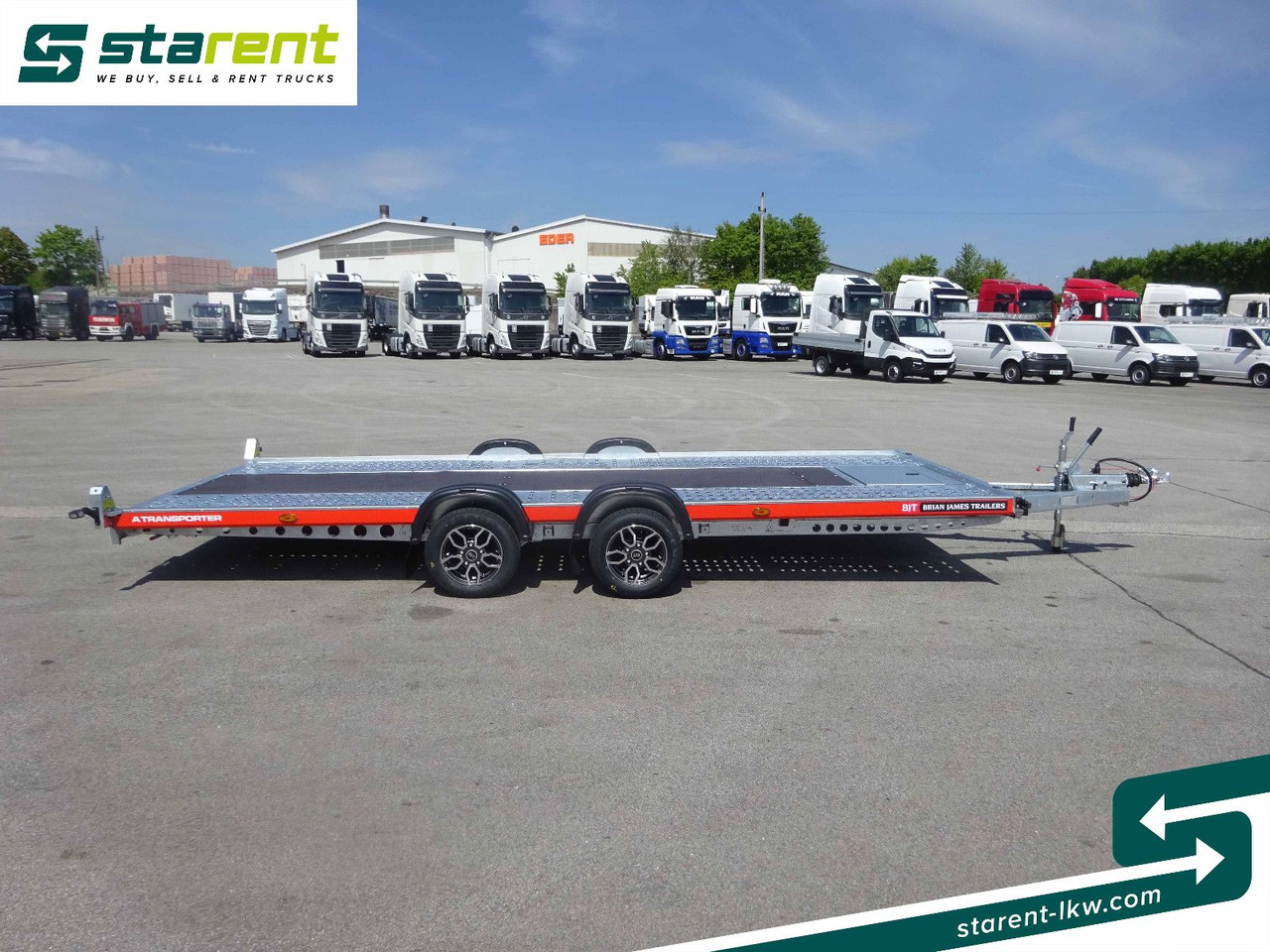 Brian James Trailers A-Transporter, Rampen, Alufelgen - Autotransporter Anhänger: das Bild 4 Brian James Trailers A-Transporter, Rampen, Alufelgen - Autotransporter Anhänger: das Bild 4