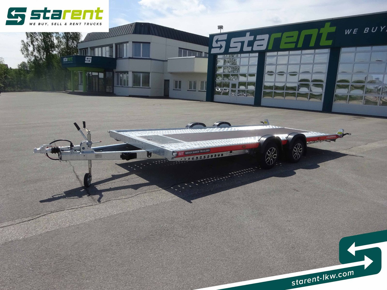 Brian James Trailers A-Transporter, Rampen, Alufelgen - Autotransporter Anhänger: das Bild 1 Brian James Trailers A-Transporter, Rampen, Alufelgen - Autotransporter Anhänger: das Bild 1