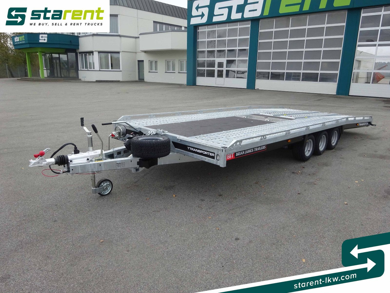 Brian James Trailers T-Transporter, Rampen, Kippbar - Autotransporter Anhänger: das Bild 1 Brian James Trailers T-Transporter, Rampen, Kippbar - Autotransporter Anhänger: das Bild 1