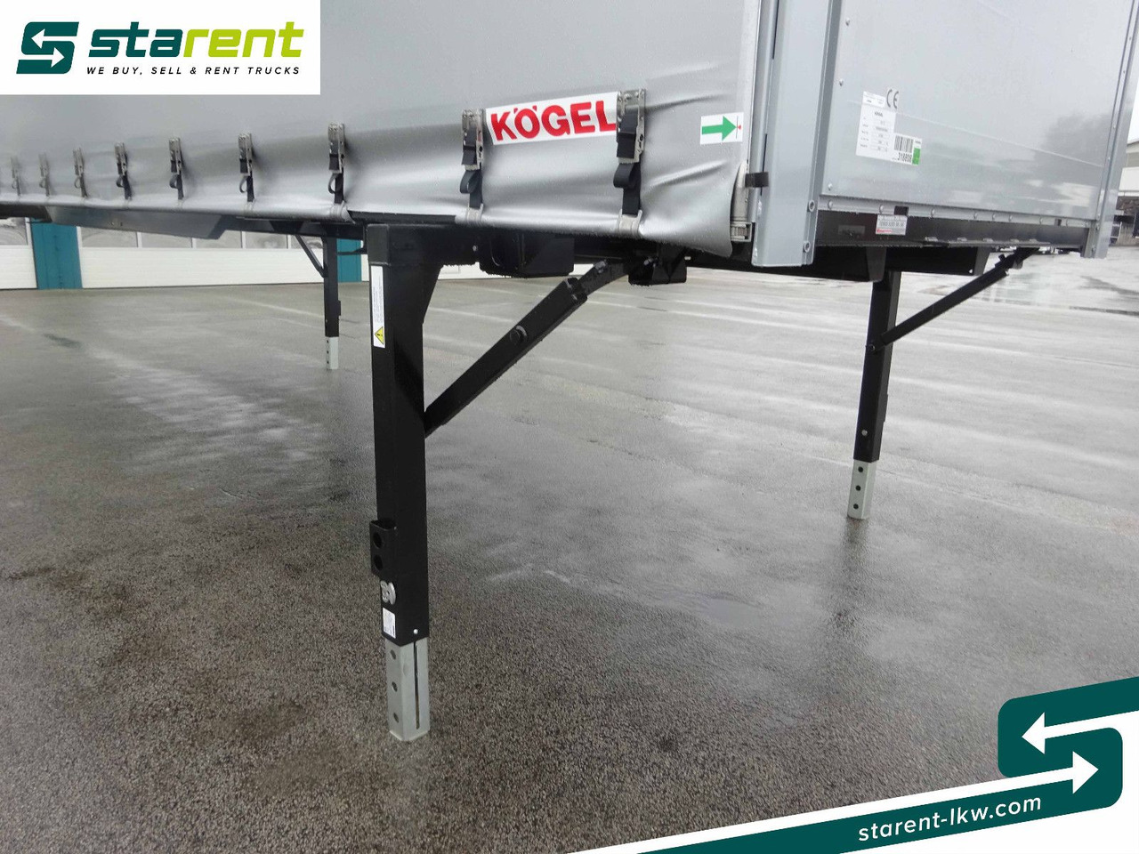 Planenaufbau Kögel Swap, Wechselpritsche, Schiebeplane: das Bild 24