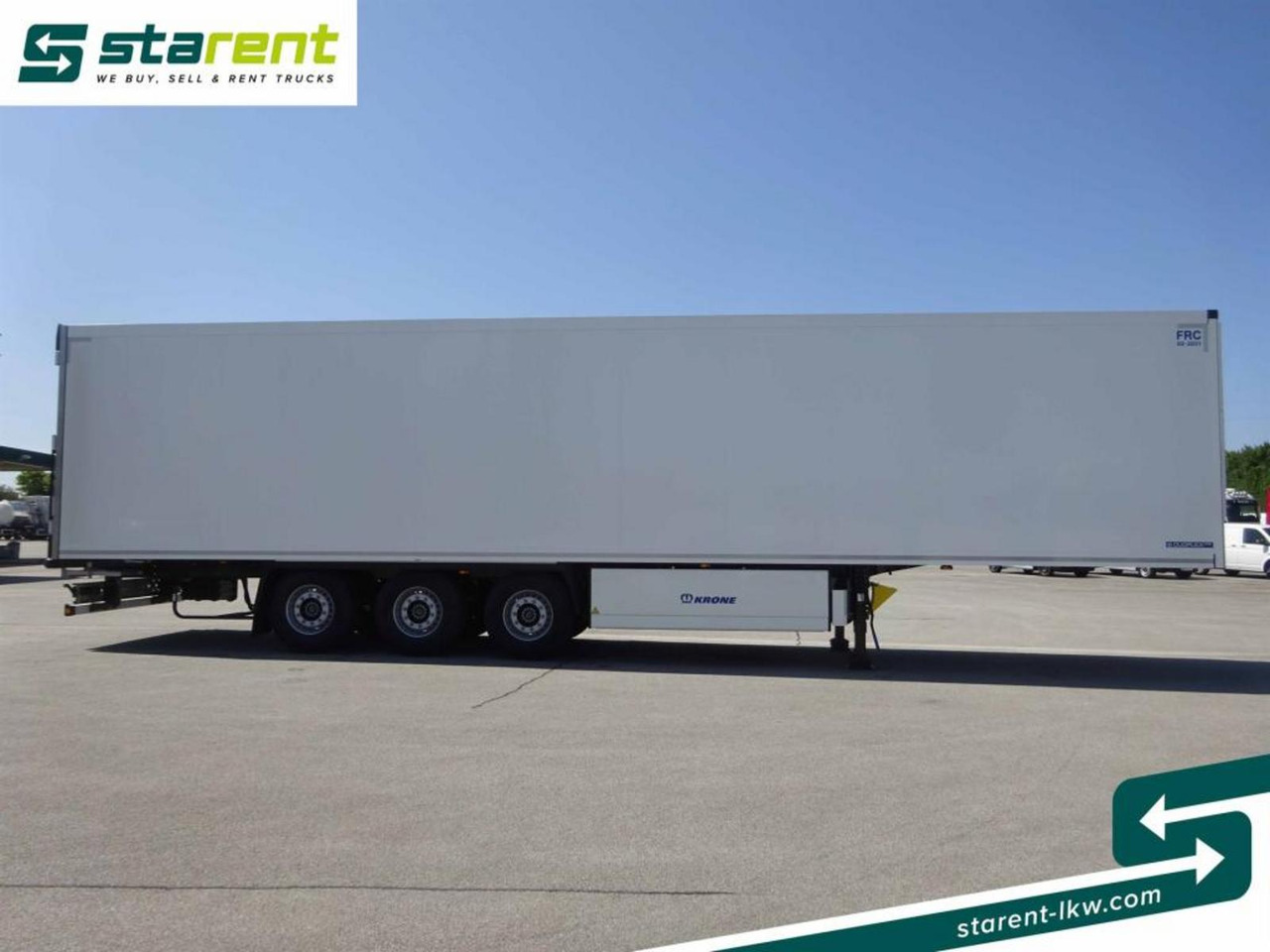 Krone Carrier Vector 1550 Blumenbreit Liftachse - Kühlkoffer Auflieger: das Bild 4 Krone Carrier Vector 1550 Blumenbreit Liftachse - Kühlkoffer Auflieger: das Bild 4