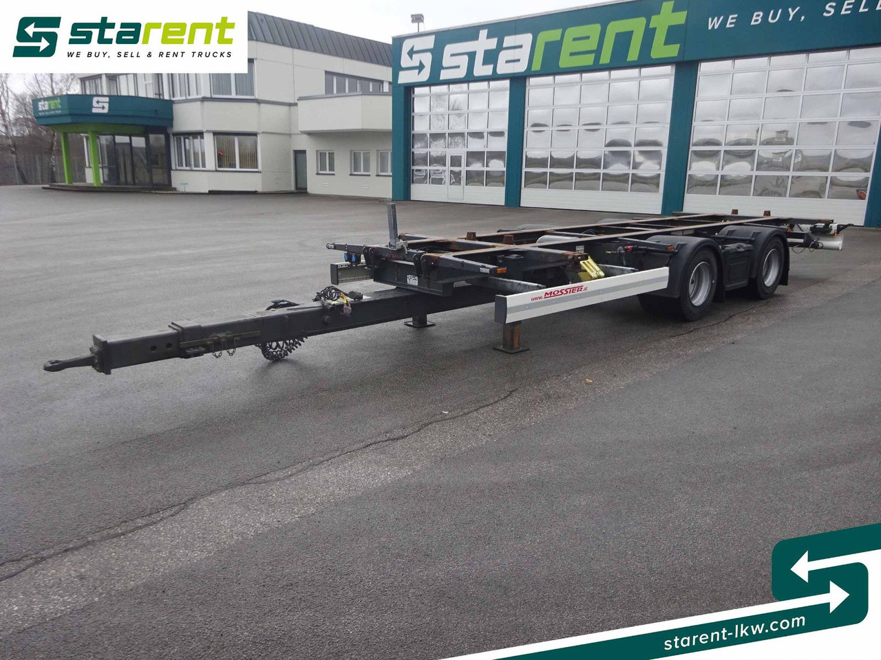 Krone Jumbotandemlafette, BDF Wechselrahmen - Container/ Wechselfahrgestell Anhänger: das Bild 1 Krone Jumbotandemlafette, BDF Wechselrahmen - Container/ Wechselfahrgestell Anhänger: das Bild 1