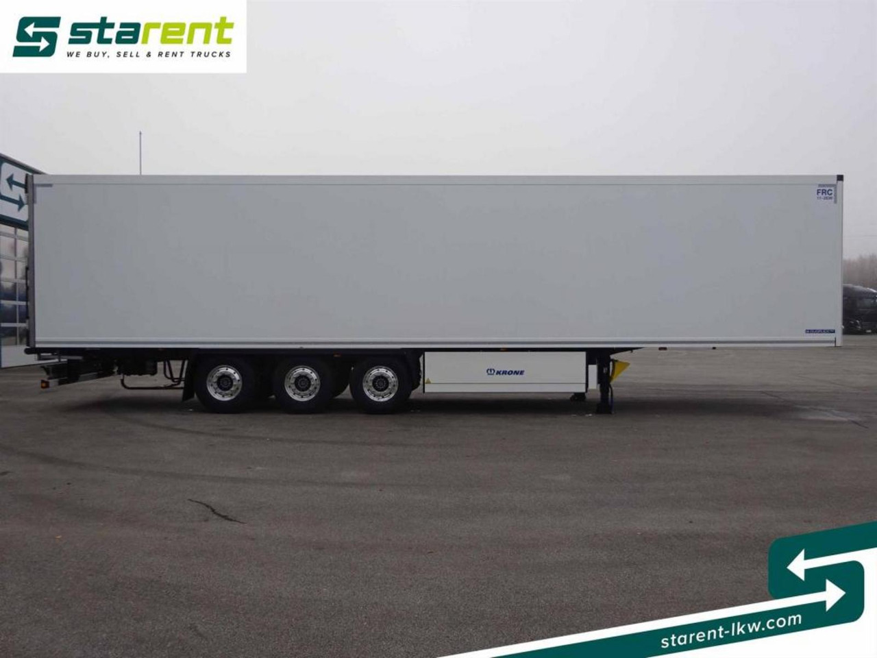 Krone Thermo King SLXi300 Alu Doppel Blumenbreit Lift-A - Kühlkoffer Auflieger: das Bild 4 Krone Thermo King SLXi300 Alu Doppel Blumenbreit Lift-A - Kühlkoffer Auflieger: das Bild 4