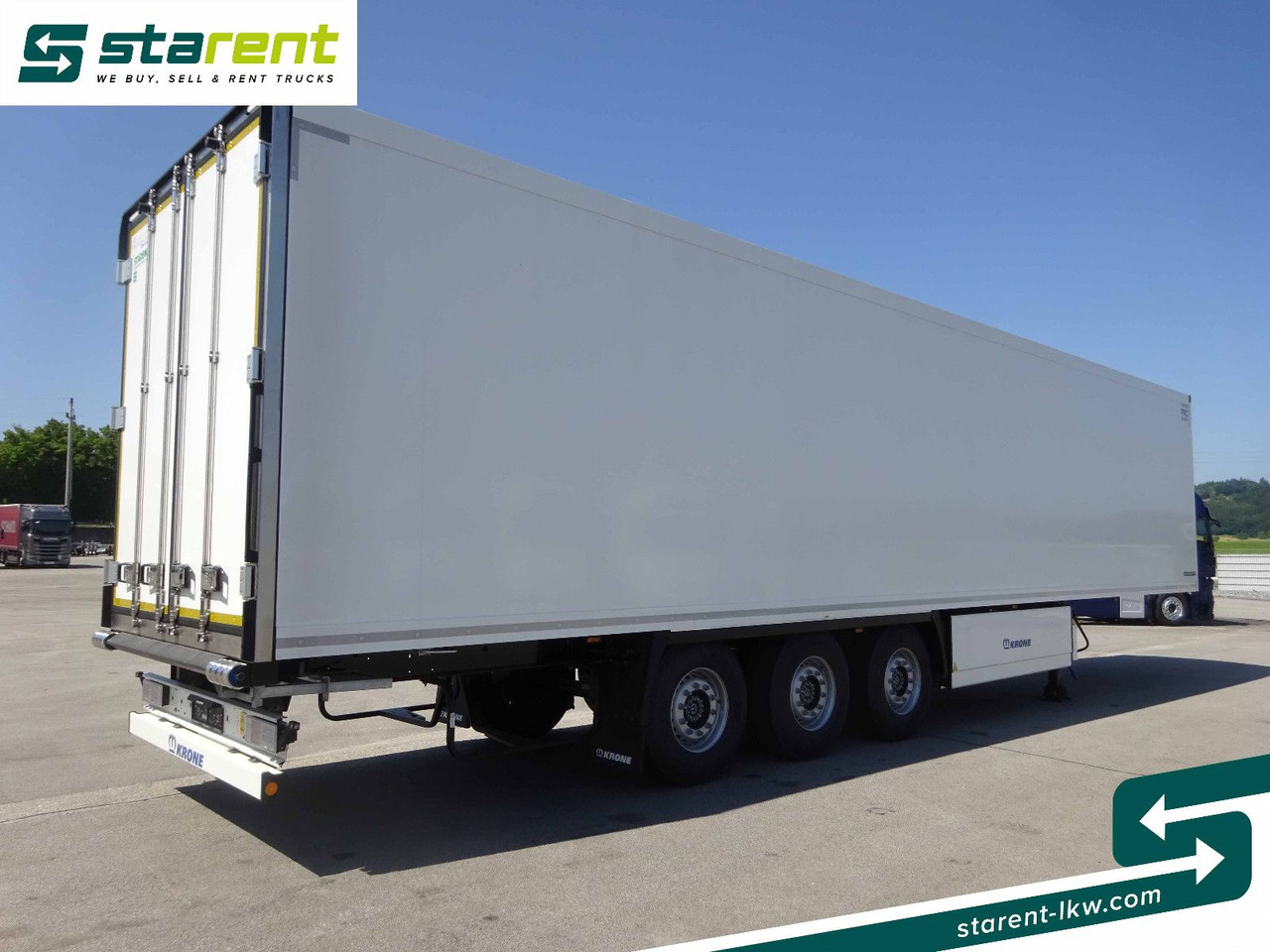 Krone Tiefkühler Carrier Vector 1550, Liftachse - Koffer Auflieger: das Bild 5 Krone Tiefkühler Carrier Vector 1550, Liftachse - Koffer Auflieger: das Bild 5