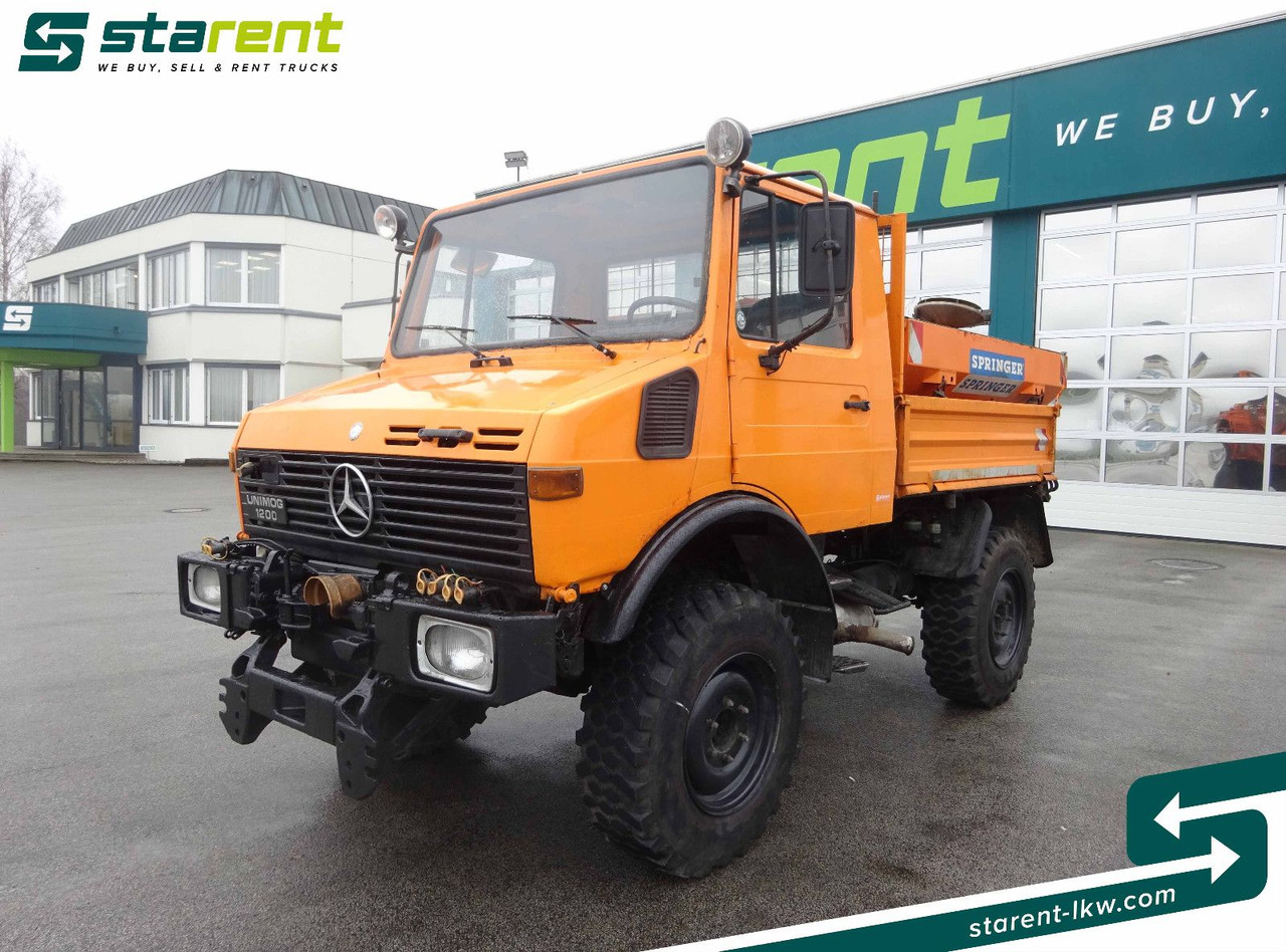 Mercedes-Benz Unimog 1200, Zapfwelle Front+ Heck, Kipper - Kipper: das Bild 1 Mercedes-Benz Unimog 1200, Zapfwelle Front+ Heck, Kipper - Kipper: das Bild 1