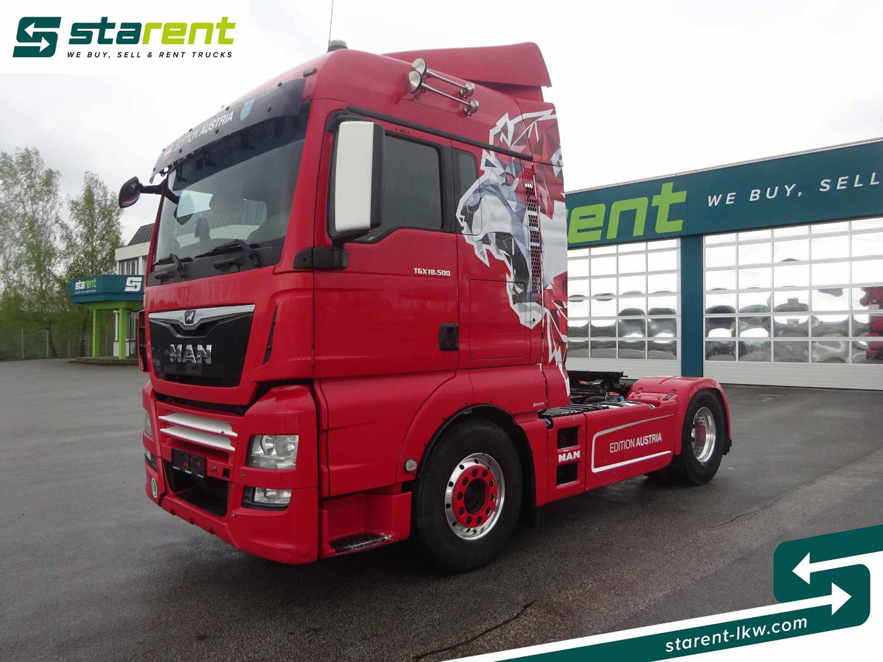 MAN TGX 18.500, XLX, 2-Leiter Hydraulik, Retarder - Sattelzugmaschine: das Bild 1 MAN TGX 18.500, XLX, 2-Leiter Hydraulik, Retarder - Sattelzugmaschine: das Bild 1