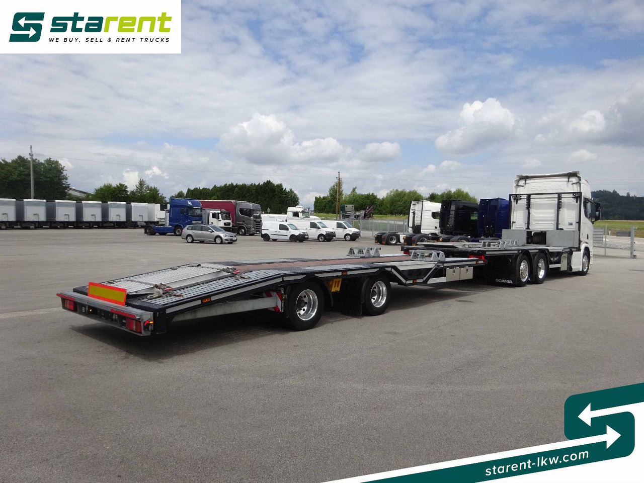 Scania R770 V8 Fahrzeugtransporter + Ziegler Anhänger - Abschleppwagen: das Bild 5 Scania R770 V8 Fahrzeugtransporter + Ziegler Anhänger - Abschleppwagen: das Bild 5