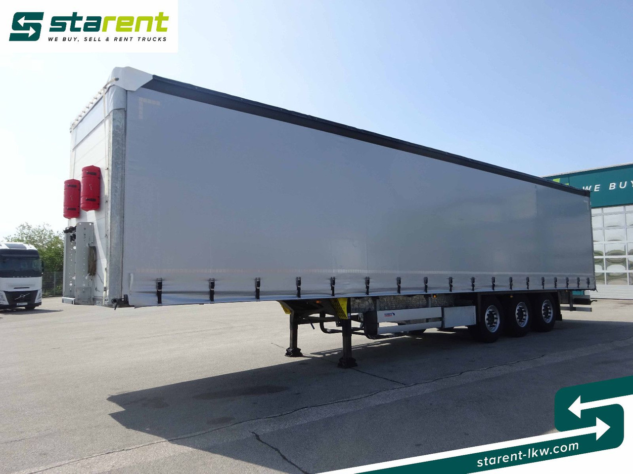 Schmitz Cargobull Neue Seiten+Dachplane, XL Zertifikat, Multilook - Planenauflieger: das Bild 1 Schmitz Cargobull Neue Seiten+Dachplane, XL Zertifikat, Multilook - Planenauflieger: das Bild 1
