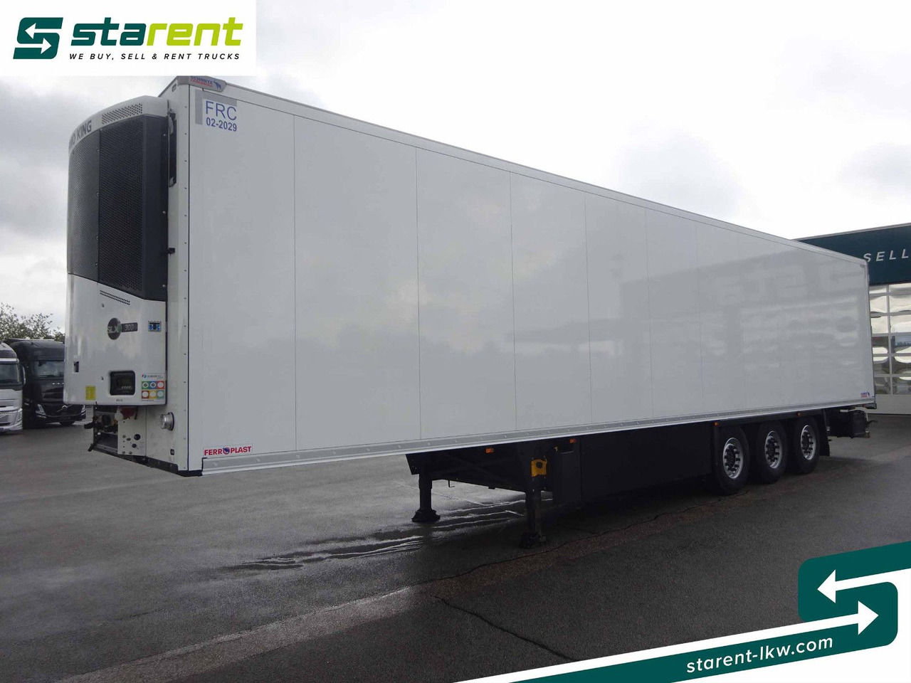 Schmitz Cargobull Thermo King SLXi300, Palettenkasten - Koffer Auflieger: das Bild 1 Schmitz Cargobull Thermo King SLXi300, Palettenkasten - Koffer Auflieger: das Bild 1
