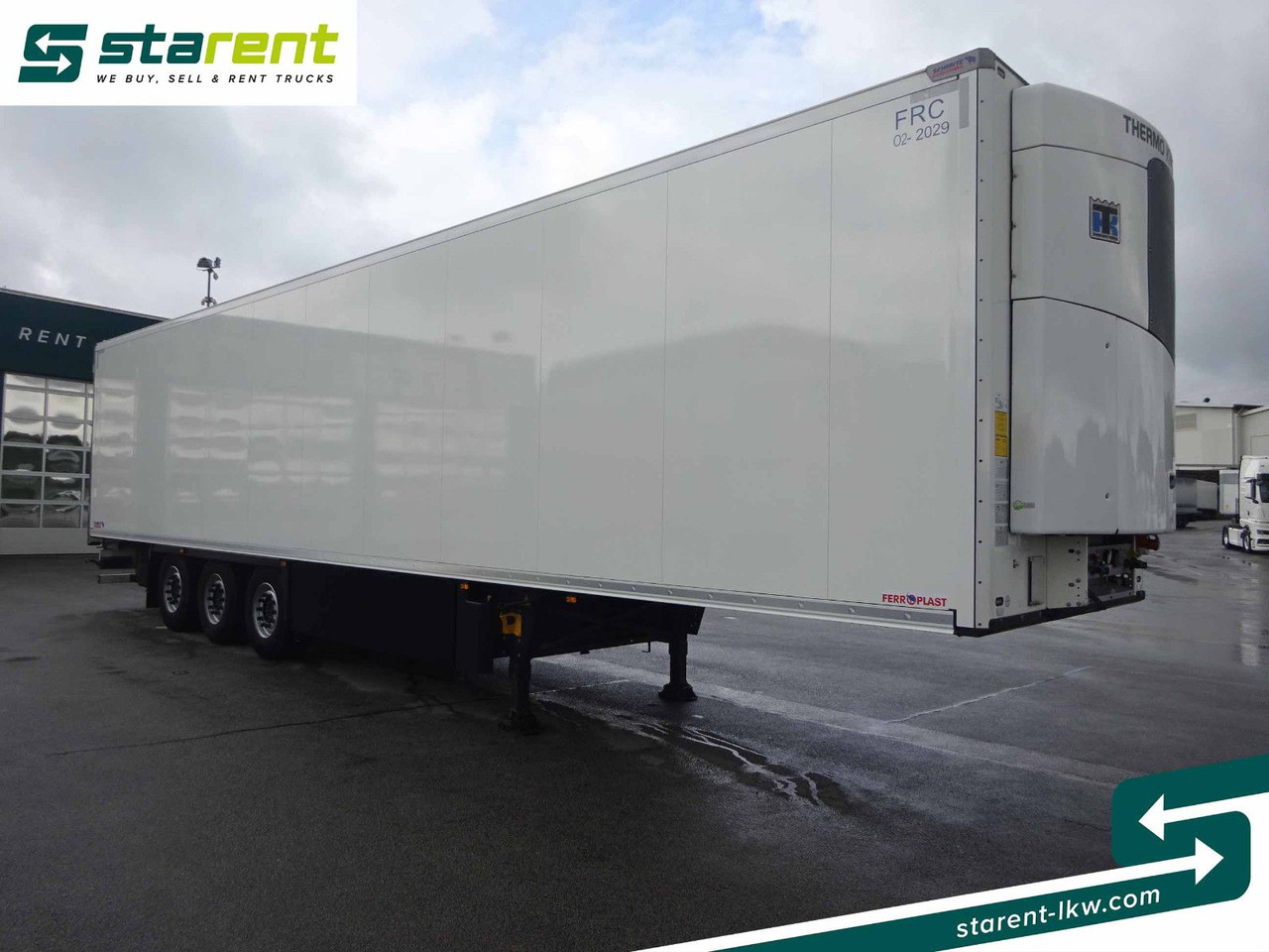 Schmitz Cargobull Thermo King SLXi300, Palettenkasten - Koffer Auflieger: das Bild 3 Schmitz Cargobull Thermo King SLXi300, Palettenkasten - Koffer Auflieger: das Bild 3