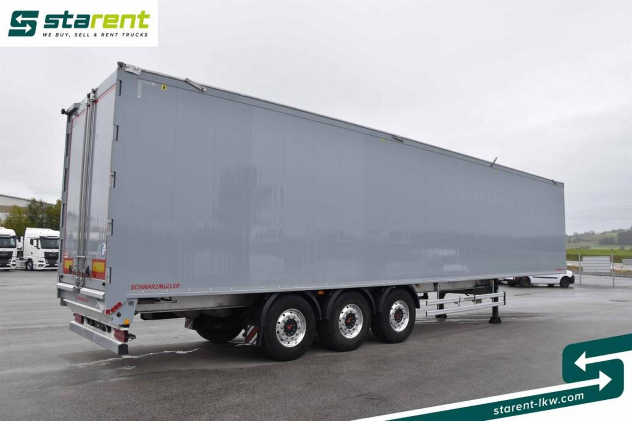 Schwarzmüller Schubbodenauflieger 10mm elektrisches Verdeck 91m³ - Schubboden Auflieger: das Bild 5 Schwarzmüller Schubbodenauflieger 10mm elektrisches Verdeck 91m³ - Schubboden Auflieger: das Bild 5