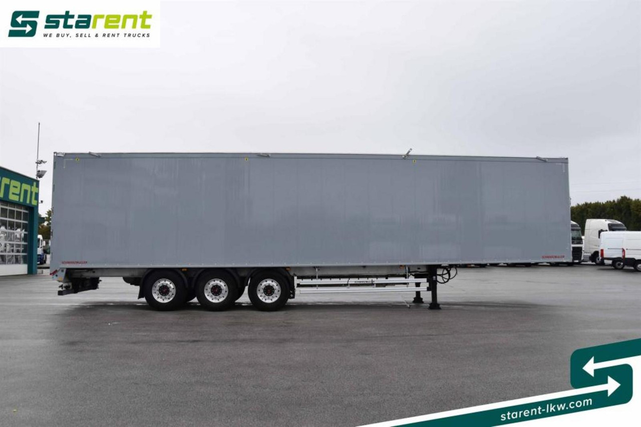 Schwarzmüller Schubbodenauflieger 10mm elektrisches Verdeck 91m³ - Schubboden Auflieger: das Bild 4 Schwarzmüller Schubbodenauflieger 10mm elektrisches Verdeck 91m³ - Schubboden Auflieger: das Bild 4