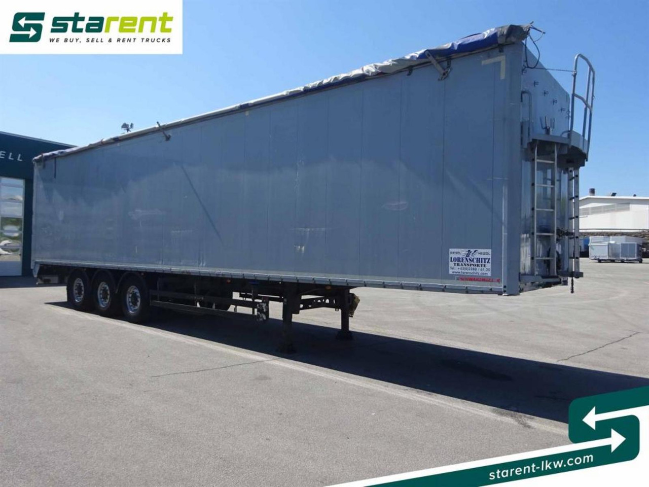 Schwarzmüller Schubbodenauflieger, 92 m³, Funkfernbedienung - Schubboden Auflieger: das Bild 3 Schwarzmüller Schubbodenauflieger, 92 m³, Funkfernbedienung - Schubboden Auflieger: das Bild 3