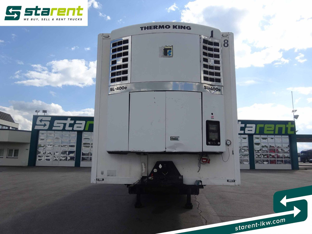 Schwarzmüller Thermotrailer, Thermo King SL400, Liftachse, SAF - Kühlkoffer Auflieger: das Bild 2 Schwarzmüller Thermotrailer, Thermo King SL400, Liftachse, SAF - Kühlkoffer Auflieger: das Bild 2