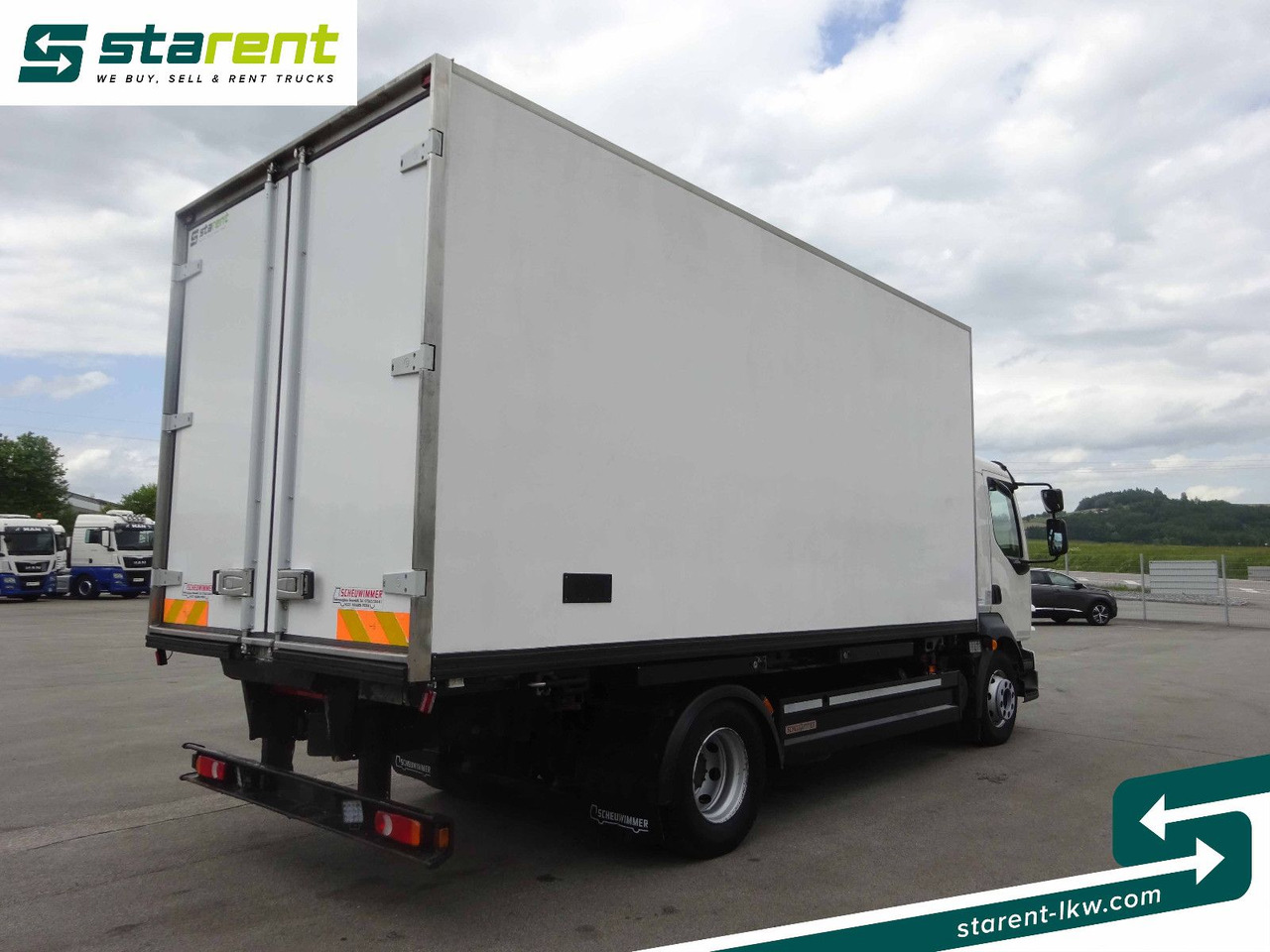 Volvo FL250 Wechselaufbau, Scheuwimmer Kühlwab, TK - Kühlkoffer LKW: das Bild 5 Volvo FL250 Wechselaufbau, Scheuwimmer Kühlwab, TK - Kühlkoffer LKW: das Bild 5