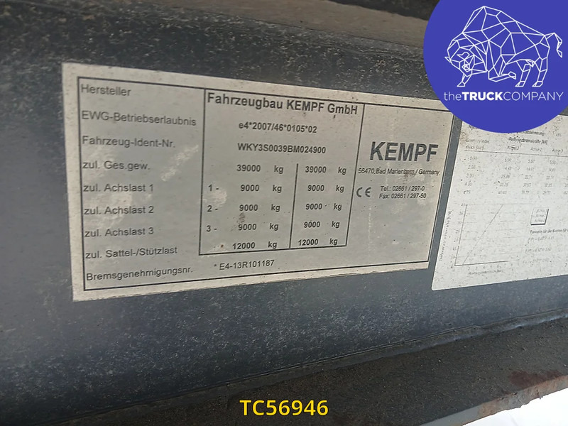 Kipper Auflieger Kempf: das Bild 11 Kipper Auflieger Kempf: das Bild 11