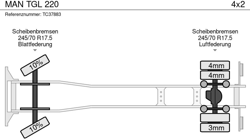 MAN TGL 220 - Plane LKW: das Bild 5 MAN TGL 220 - Plane LKW: das Bild 5