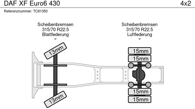 Sattelzugmaschine DAF XF Euro6 430: das Bild 7