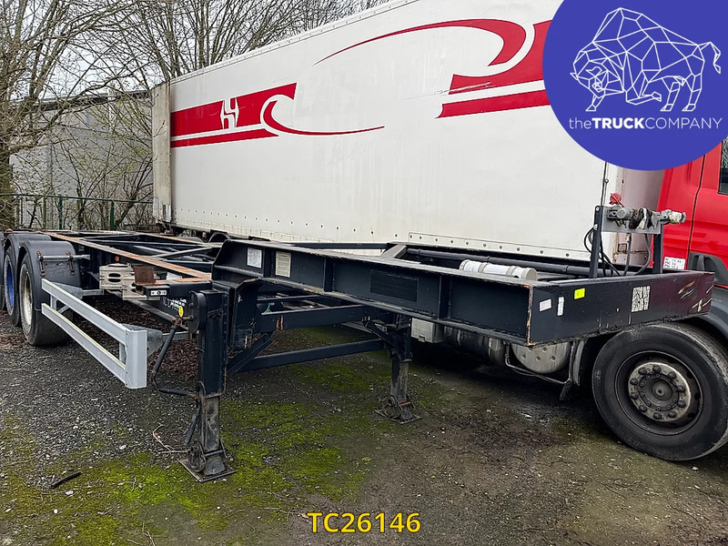 TURBOS HOET - Container/ Wechselfahrgestell Auflieger: das Bild 1 TURBOS HOET - Container/ Wechselfahrgestell Auflieger: das Bild 1