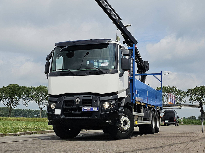 Renault K 430 HIAB 188ES4 - Pritsche LKW, Autokran: das Bild 1 Renault K 430 HIAB 188ES4 - Pritsche LKW, Autokran: das Bild 1