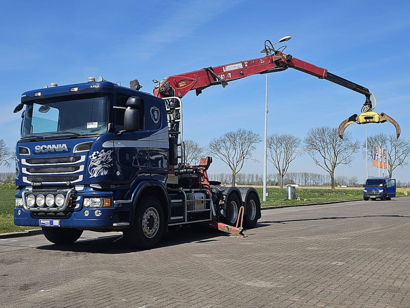 Scania R620 CRANE LOGLIFT 251S - Sattelzugmaschine: das Bild 1 Scania R620 CRANE LOGLIFT 251S - Sattelzugmaschine: das Bild 1