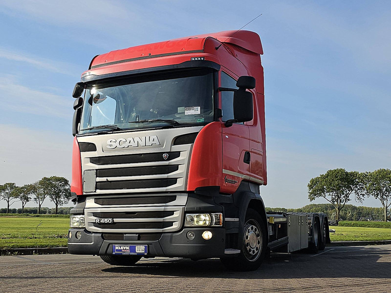 Scania R450 HL 6X2*4 RET. CROWN - Containerwagen/ Wechselfahrgestell LKW: das Bild 1 Scania R450 HL 6X2*4 RET. CROWN - Containerwagen/ Wechselfahrgestell LKW: das Bild 1