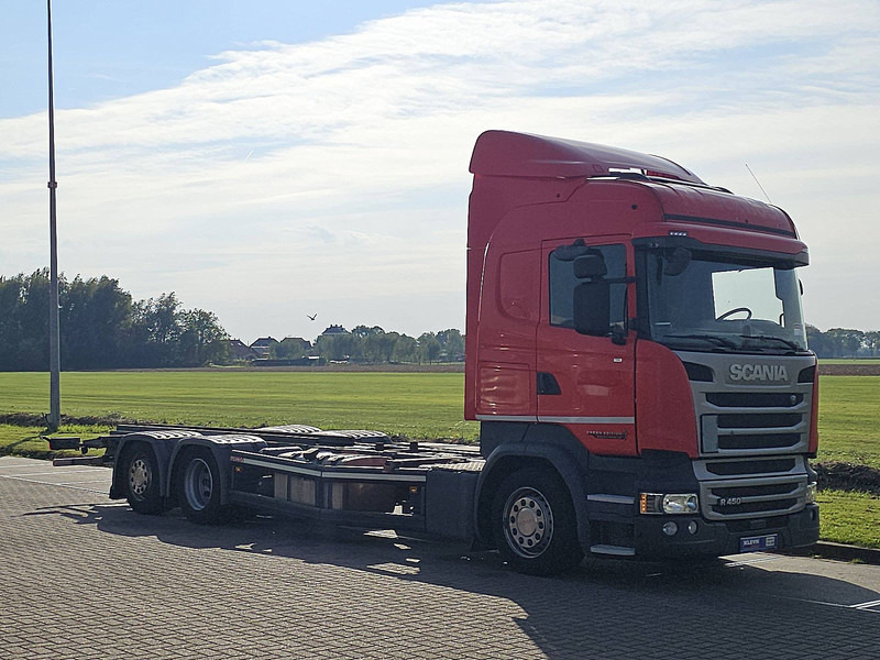 Scania R450 HL 6X2*4 RET. CROWN - Containerwagen/ Wechselfahrgestell LKW: das Bild 5 Scania R450 HL 6X2*4 RET. CROWN - Containerwagen/ Wechselfahrgestell LKW: das Bild 5