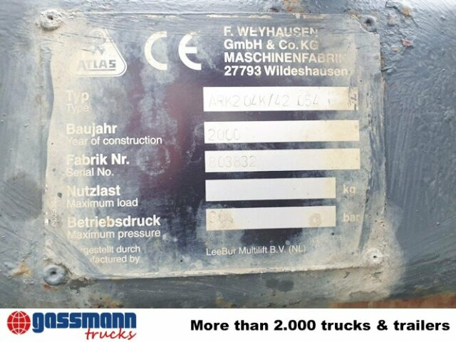 ARK204K/42054 - Hakenlift/ Absetzkipper System: das Bild 5 ARK204K/42054 - Hakenlift/ Absetzkipper System: das Bild 5