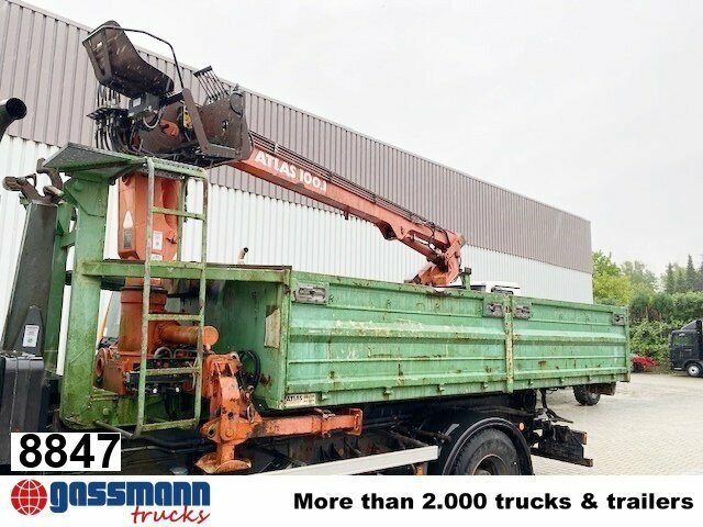 Abrollcontainer mit Flügeltüren & Atlas Kran - Abrollcontainer: das Bild 1 Abrollcontainer mit Flügeltüren & Atlas Kran - Abrollcontainer: das Bild 1