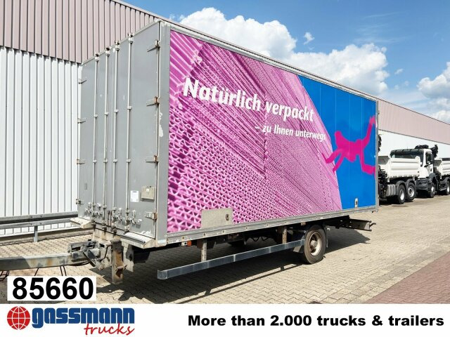 Ackermann Ackermann, Z-LA-F 6.5/5.2 E, durchladbar, 42 cbm - Koffer Anhänger: das Bild 1 Ackermann Ackermann, Z-LA-F 6.5/5.2 E, durchladbar, 42 cbm - Koffer Anhänger: das Bild 1