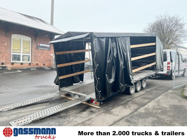 Tieflader Anhänger Für die Beförderung von schwere Technik Brian James CarGO Connect, Plane, Winde: das Bild 8