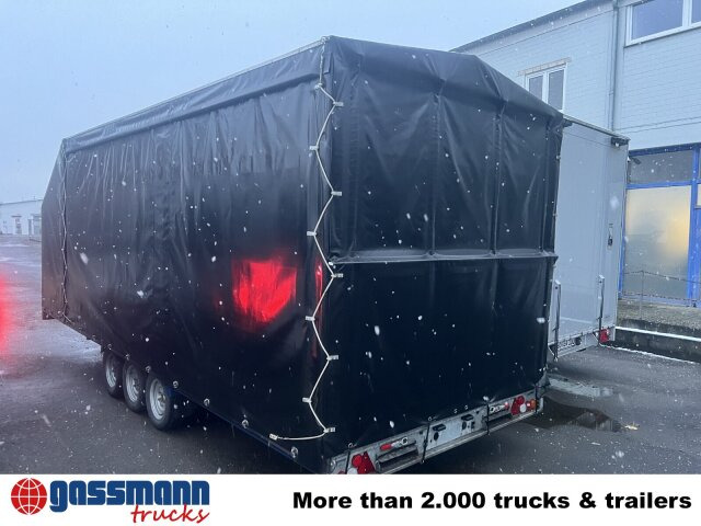 Tieflader Anhänger Für die Beförderung von schwere Technik Brian James CarGO Connect, Plane, Winde: das Bild 6