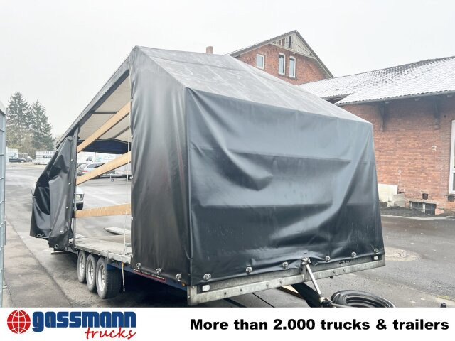 Tieflader Anhänger Für die Beförderung von schwere Technik Brian James CarGO Connect, Plane, Winde: das Bild 11