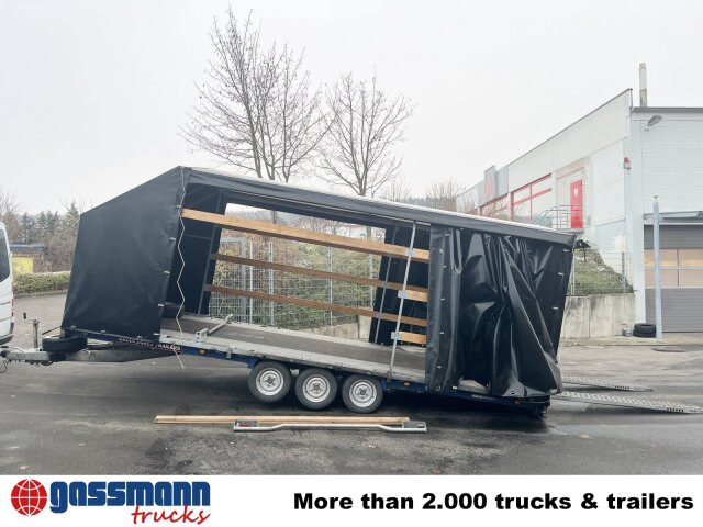 Tieflader Anhänger Für die Beförderung von schwere Technik Brian James CarGO Connect, Plane, Winde: das Bild 9