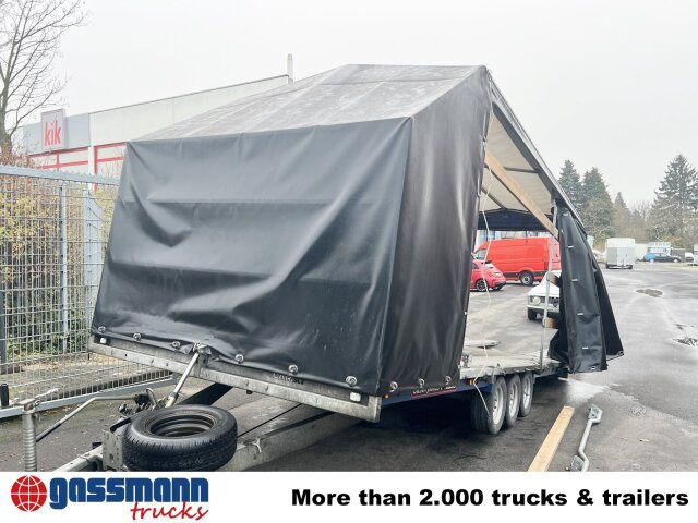 Tieflader Anhänger Für die Beförderung von schwere Technik Brian James CarGO Connect, Plane, Winde: das Bild 10