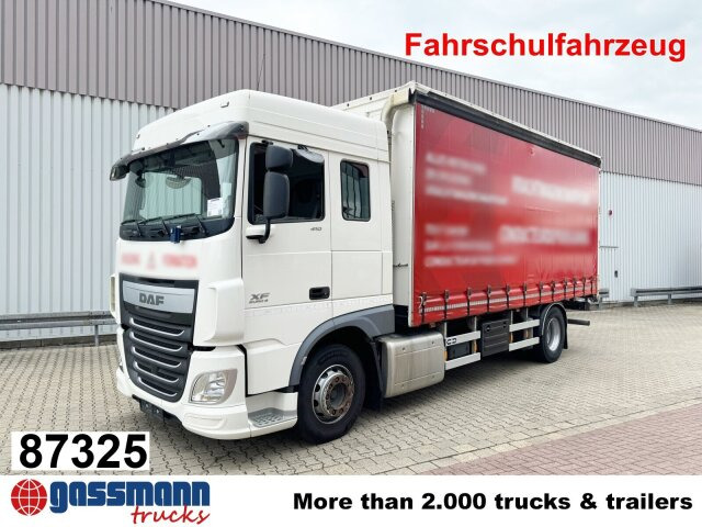 DAF XF 410 FA 4x2, Fahrschule, 2x AHK, 6 Sitze - Pritsche LKW: das Bild 1 DAF XF 410 FA 4x2, Fahrschule, 2x AHK, 6 Sitze - Pritsche LKW: das Bild 1