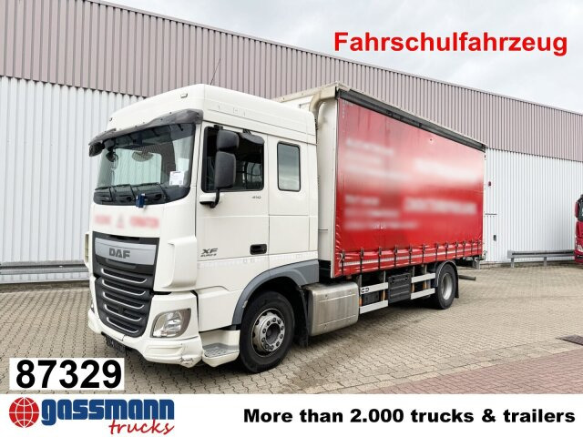 DAF XF 410 FA 4x2, Fahrschule, 2x AHK, 6 Sitze - Pritsche LKW: das Bild 1 DAF XF 410 FA 4x2, Fahrschule, 2x AHK, 6 Sitze - Pritsche LKW: das Bild 1