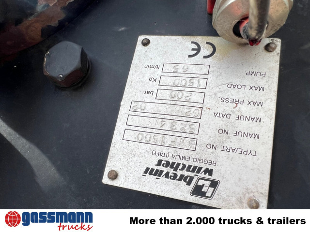 Ladekran F230AXP.25, Seilwinde, Funk, Ex-Schweizer Armee: das Bild 11 Ladekran F230AXP.25, Seilwinde, Funk, Ex-Schweizer Armee: das Bild 11