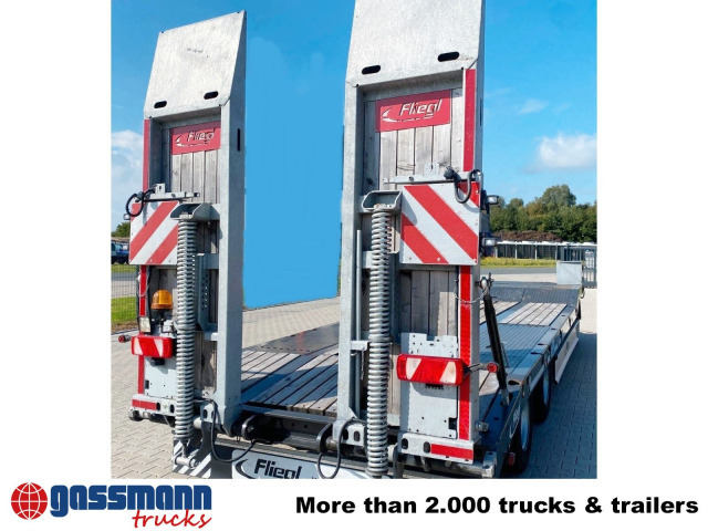 Fliegl DTS-S 300, verbreiterbar auf 3,05m - Tieflader Anhänger: das Bild 2 Fliegl DTS-S 300, verbreiterbar auf 3,05m - Tieflader Anhänger: das Bild 2