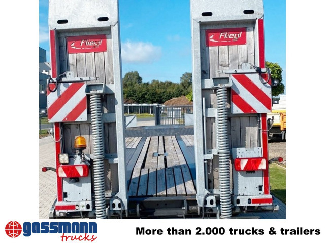 Fliegl DTS-S 300, verbreiterbar auf 3,05m - Tieflader Anhänger: das Bild 3 Fliegl DTS-S 300, verbreiterbar auf 3,05m - Tieflader Anhänger: das Bild 3