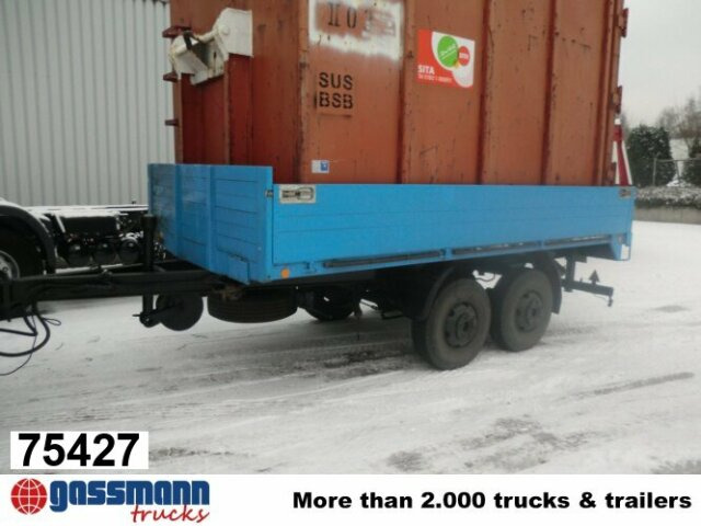 GOEBEL & SOHN TA8 - Pritschenanhänger/ Plattformanhänger: das Bild 1 GOEBEL & SOHN TA8 - Pritschenanhänger/ Plattformanhänger: das Bild 1