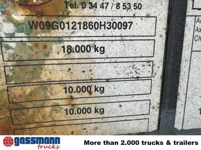 HKM A 18 ZB 3,4 Absetzanhänger - Abrollanhänger/ Absetzanhänger: das Bild 2 HKM A 18 ZB 3,4 Absetzanhänger - Abrollanhänger/ Absetzanhänger: das Bild 2