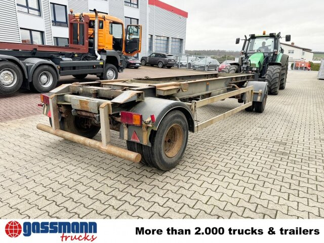 Hüffermann HSA 18.70, Schlittenabroller - Abrollanhänger/ Absetzanhänger: das Bild 4 Hüffermann HSA 18.70, Schlittenabroller - Abrollanhänger/ Absetzanhänger: das Bild 4