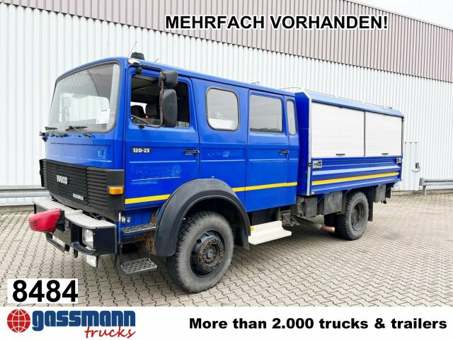 Iveco 120-23 AW 4x4 Doka, V8-Motor, Gerätewagen, - Feuerwehrfahrzeug: das Bild 1 Iveco 120-23 AW 4x4 Doka, V8-Motor, Gerätewagen, - Feuerwehrfahrzeug: das Bild 1