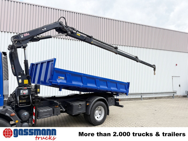 Iveco EuroCargo ML120E28K 4x2 mit Kran Hiab XS088 ES-3 - Kipper, Autokran: das Bild 2 Iveco EuroCargo ML120E28K 4x2 mit Kran Hiab XS088 ES-3 - Kipper, Autokran: das Bild 2