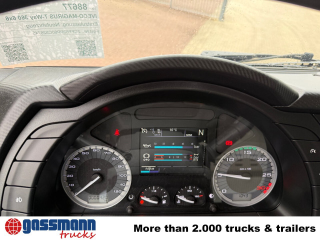 Iveco T-Way 360 6x6, Kran 12-21m/t - Kipper, Autokran: das Bild 2 Iveco T-Way 360 6x6, Kran 12-21m/t - Kipper, Autokran: das Bild 2