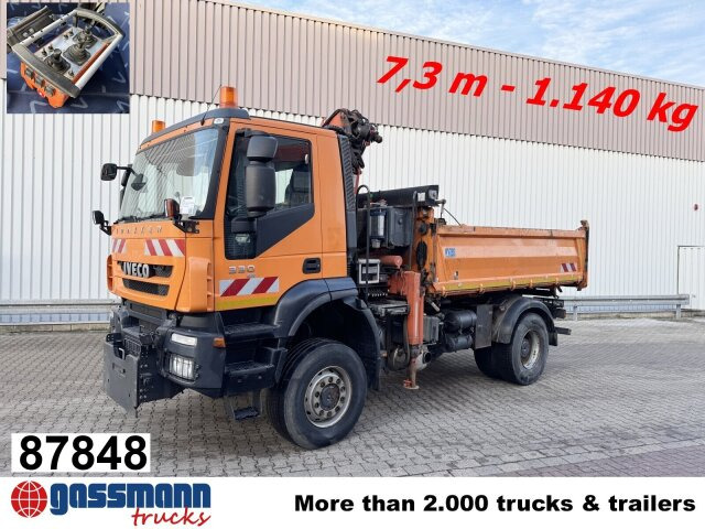 Iveco Trakker AD190T33W 4x4, Winterdienstausstattung, - Kipper, Autokran: das Bild 1 Iveco Trakker AD190T33W 4x4, Winterdienstausstattung, - Kipper, Autokran: das Bild 1