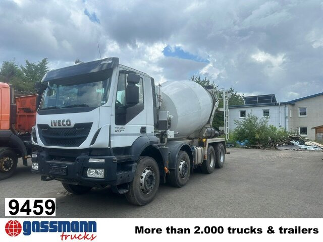 Iveco Trakker AD340T41B 8x4, Betonmischer Stetter ca. - Fahrmischer: das Bild 1 Iveco Trakker AD340T41B 8x4, Betonmischer Stetter ca. - Fahrmischer: das Bild 1