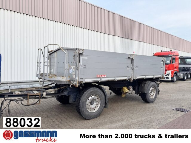Kempf HKD 18, Alu-Bordwände ca. 13m³ - Kipper Anhänger: das Bild 1 Kempf HKD 18, Alu-Bordwände ca. 13m³ - Kipper Anhänger: das Bild 1