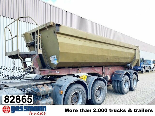 Kempf SKM 32/2 Stahlmulde ca. 24m³, Liftachse, - Kipper Auflieger: das Bild 1 Kempf SKM 32/2 Stahlmulde ca. 24m³, Liftachse, - Kipper Auflieger: das Bild 1